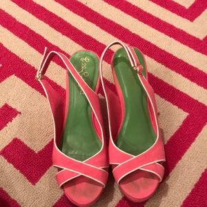 Lilly Pulitzer wedges